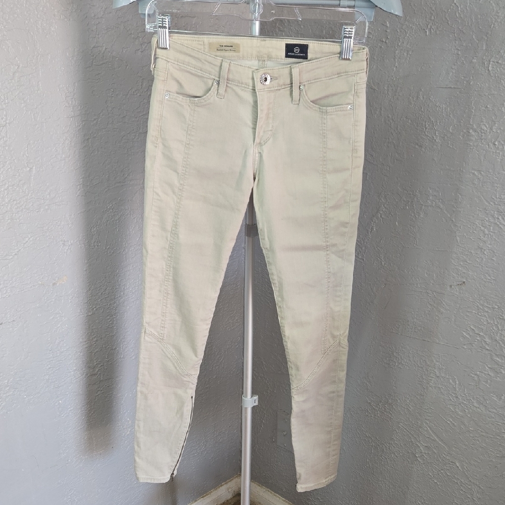 AG The Reagan Paneled Zipper Skinny
